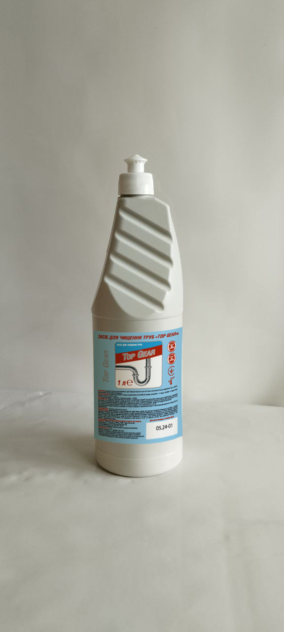 Засіб для чищення труб «Top Gear» (гель, 1 л)